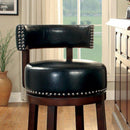  Furniture of America Shirley Pub Height Stool CM-BR6251BK-29-2PK IMAGE 2