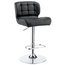  Furniture of America Kori Adjustable Height Stool CM-BR6152GY IMAGE 1