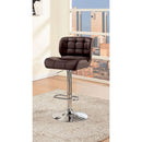  Furniture of America Kori Adjustable Height Stool CM-BR6152BR IMAGE 2