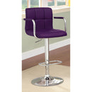  Furniture of America Varvara Adjustable Height Stool CM-BR6917PR IMAGE 1