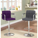  Furniture of America Varvara Adjustable Height Stool CM-BR6917PR IMAGE 2