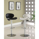  Furniture of America Kossi Adjustable Height Stool CM-BR6907BK IMAGE 2