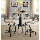  Furniture of America Fran Adjustable Height Stool CM3373BC-2PK IMAGE 3