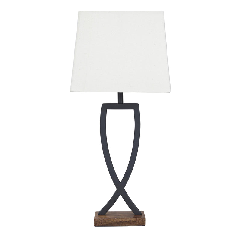 Signature Design by Ashley Makara Table Lamp Makara L204174 Metal Table Lamp (2 per package) IMAGE 1