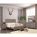  Furniture of America Brenna California King Panel Bed CM7435GY-CK-BED IMAGE 2