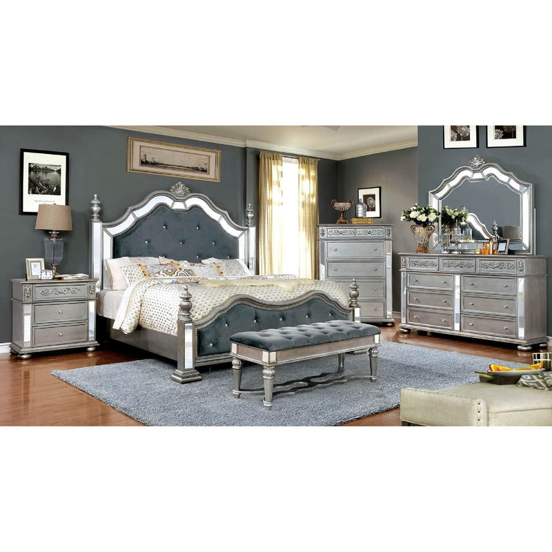 Furniture of America Azha Queen Poster Bed CM7194Q-BED IMAGE 4