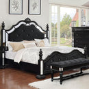  Furniture of America Azha King Poster Bed CM7194BK-EK-BED IMAGE 1