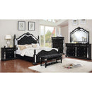  Furniture of America Azha King Poster Bed CM7194BK-EK-BED IMAGE 2