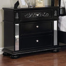  Furniture of America Azha 3-Drawer Nightstand CM7194BK-N IMAGE 1