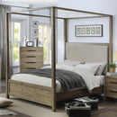  Furniture of America Garland California King Canopy Bed CM7356CK-BED IMAGE 1