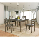  Furniture of America Marcelle 5 pc Counter Height Dinette CM3028T-5PK IMAGE 1