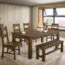  Furniture of America Kristen Dining Bench CM3060BN IMAGE 2