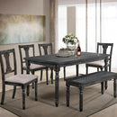  Furniture of America Muriel Dining Table CM3137T IMAGE 1