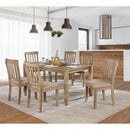  Furniture of America Kiara 7 pc Dinette CM3010T-7PK IMAGE 2