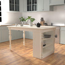  Furniture of America Theresa Counter Height Dining Table CM3912PT IMAGE 4
