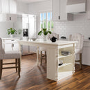  Furniture of America Theresa Counter Height Dining Table CM3912PT IMAGE 5