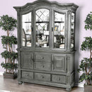  Furniture of America Alpena 2 pc China Cabinet CM3350GY-HB-SET IMAGE 1
