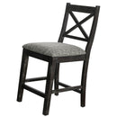  Furniture of America Faulkton Counter Height Dining Chair CM3391PC-2PK IMAGE 1