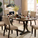  Furniture of America Gomeisa Dining Table with Trestle Base CM3826T-TABLE IMAGE 1