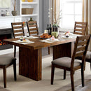  Furniture of America Kirsty Dining Table with Pedestal Base CM3821T-TABLE IMAGE 2
