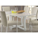  Furniture of America Reidar Dining Table with Trestle Base CM3651T IMAGE 2