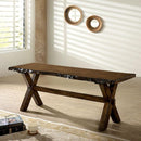  Furniture of America Woodworth Bench CM3114BN IMAGE 1