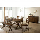  Furniture of America Woodworth Bench CM3114BN IMAGE 2