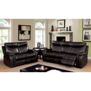  Furniture of America Karlee Reclining Leatherette Sofa CM6988-SF IMAGE 3