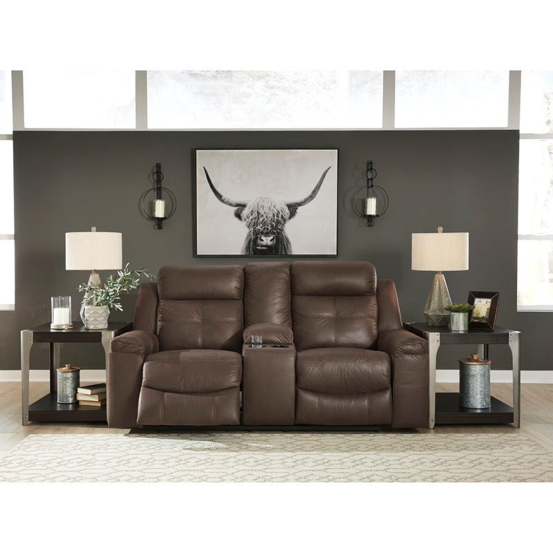 Signature Design by Ashley Jesolo Reclining Fabric Loveseat 8670494 IMAGE 3