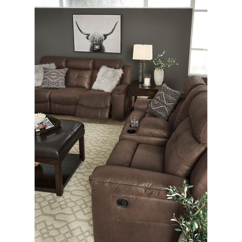 Signature Design by Ashley Jesolo Reclining Fabric Loveseat 8670494 IMAGE 9