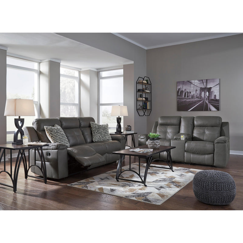 Signature Design by Ashley Jesolo Reclining Fabric Loveseat 8670594 IMAGE 11