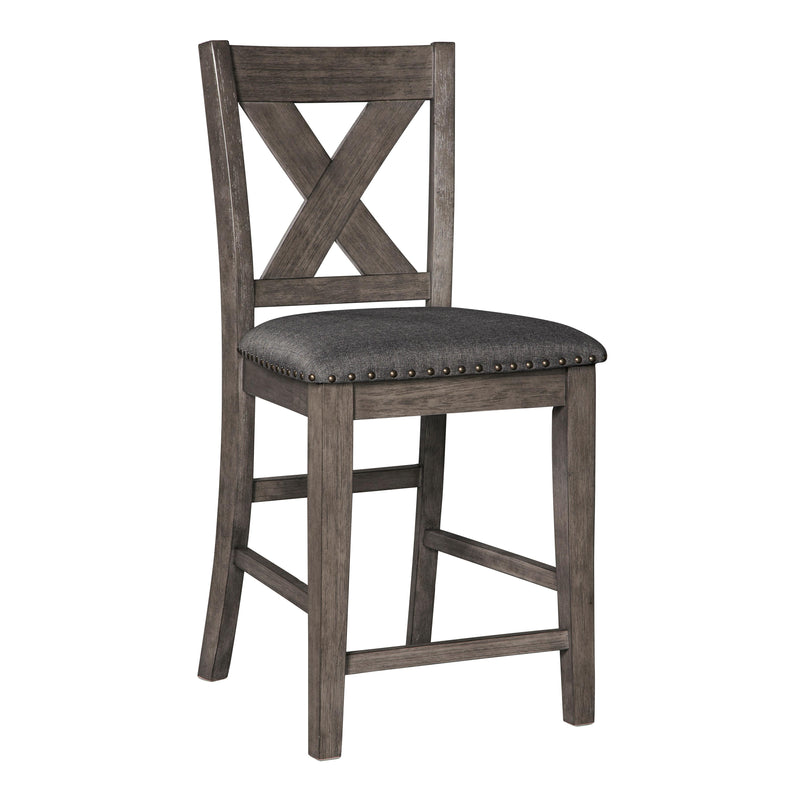 Signature Design by Ashley Caitbrook Counter Height Stool Caitbrook D388-124 Upholstered Barstool (2 per package) IMAGE 1