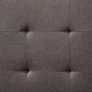  Furniture of America Oona Fabric Twin Ottoman CM2543DG IMAGE 4