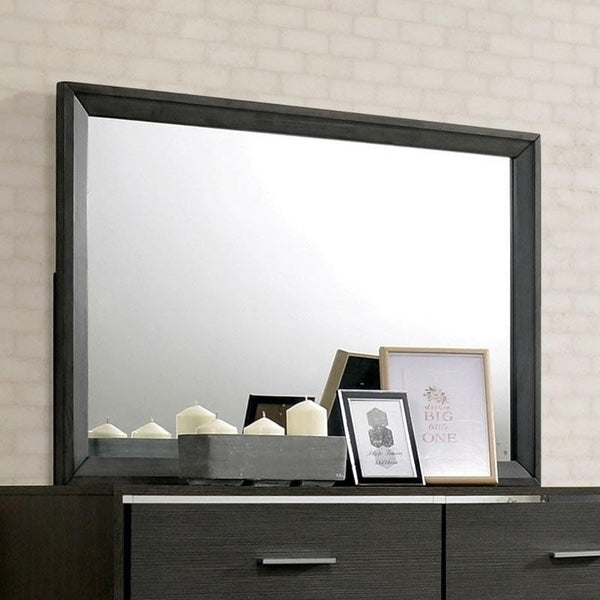 modern dresser mirror Furniture of America Camryn CM7589M framed in the same Print:Blue Swirls perfect summer dress Sunny Mood Blue &