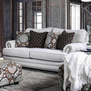  Furniture of America Amani Stationary Fabric Loveseat SM8120-LV IMAGE 1