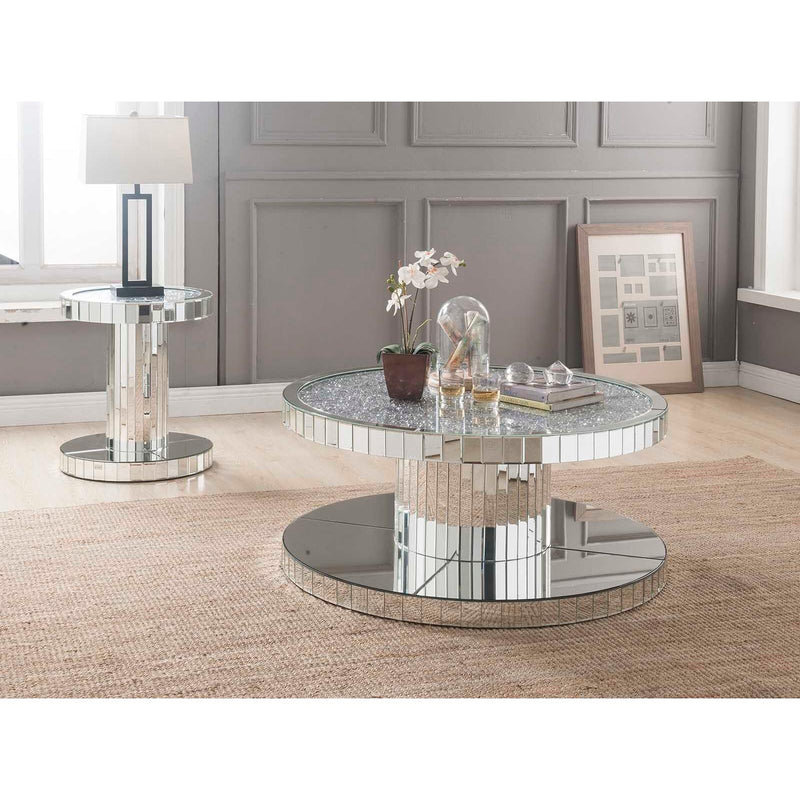 Acme Furniture Ornat End Table 80302 IMAGE 2