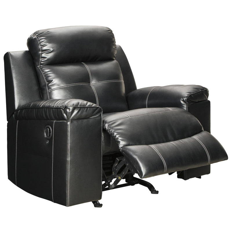 Signature Design by Ashley Kempten Rocker Leather Look Recliner 8210525 IMAGE 2