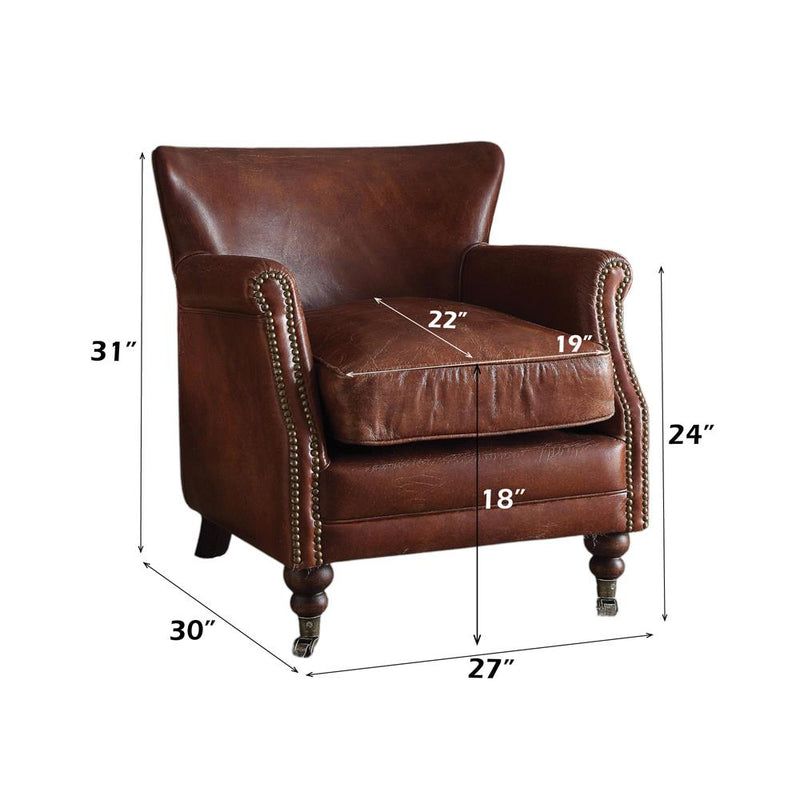 Acme Furniture Leeds 96679 Accent Chair IMAGE 3