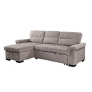 Furniture of America Anabel Fabric Sleeper Sectional CM6023-SECT IMAGE 3