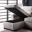  Furniture of America Anabel Fabric Sleeper Sectional CM6023-SECT IMAGE 5