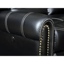  Furniture of America Frederick Power Reclining Leatherette Loveseat CM6130LV-PM IMAGE 2