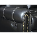  Furniture of America Frederick Reclining Leather Look Sofa CM6130SF IMAGE 2
