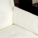  Furniture of America Pierre Stationary Leatherette Sofa CM6717WH-SF-PK IMAGE 2