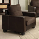  Furniture of America Laverne Stationary Fabric Chair CM6598DK-C IMAGE 1