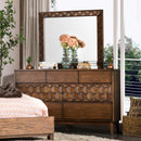  Furniture of America Kallisto Dresser Mirror CM7582M IMAGE 2