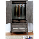  Furniture of America Daphne 2-Drawer Armoire CM7556AR-SET IMAGE 3