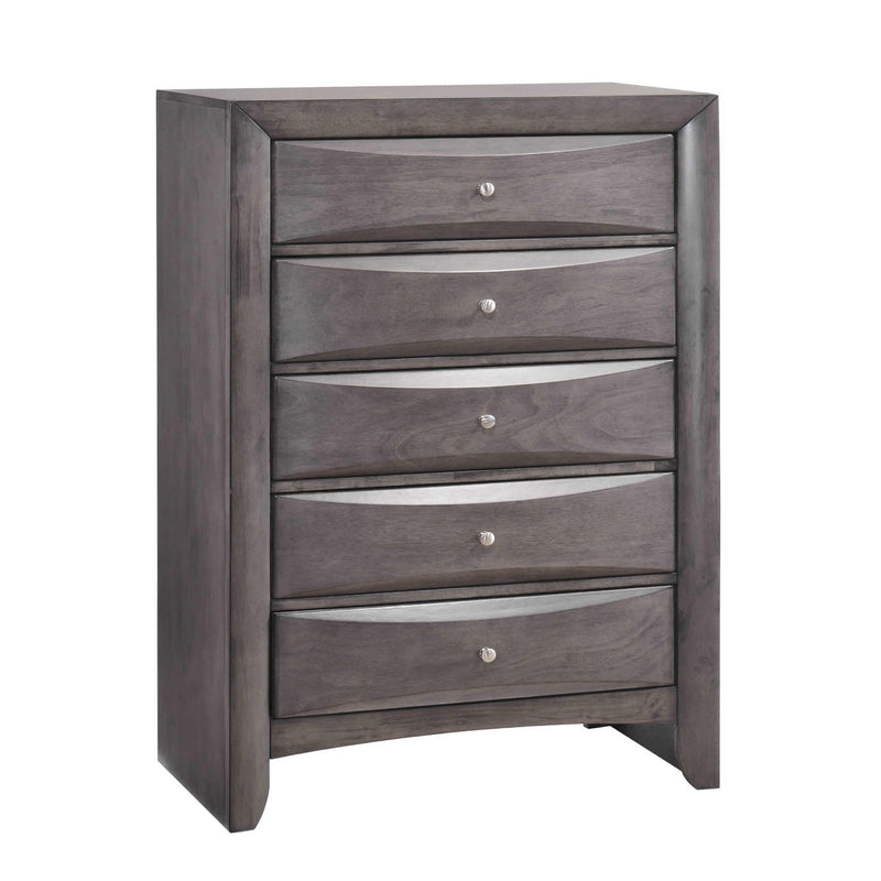 Elements International Emily 5-Drawer Chest EG100CH IMAGE 1