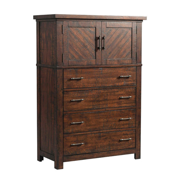 Elements International Jax 4-Drawer Chest JX600CH IMAGE 1