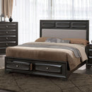  Furniture of America Clotilde Queen Panel Bed with Storage CM7553Q-BED IMAGE 4