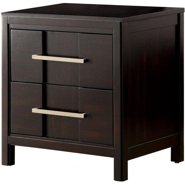 Furniture of America Berenice 2-Drawer Nightstand CM7580EX-N IMAGE 1